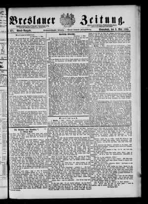 Breslauer Zeitung on May 9, 1885