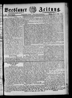 Breslauer Zeitung on May 12, 1885