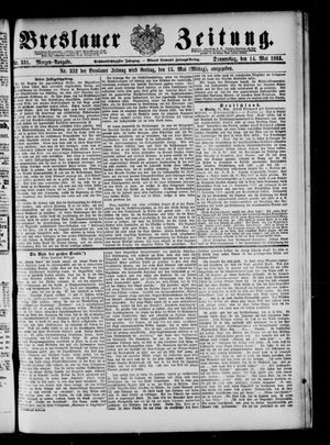 Breslauer Zeitung vom 14.05.1885