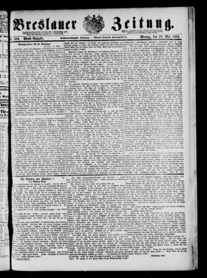 Breslauer Zeitung on May 18, 1885