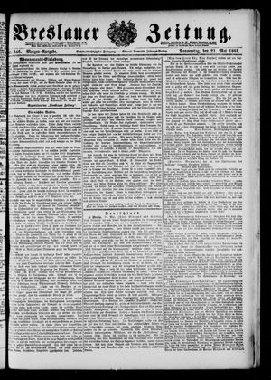 Breslauer Zeitung on May 21, 1885