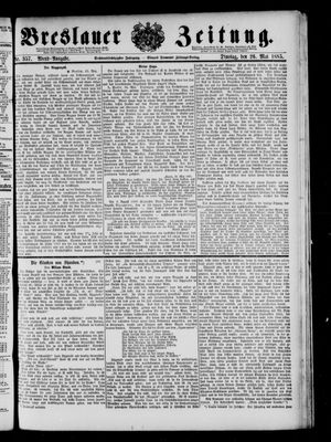 Breslauer Zeitung vom 26.05.1885