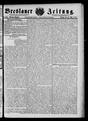Breslauer Zeitung on May 29, 1885