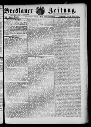 Breslauer Zeitung vom 30.05.1885