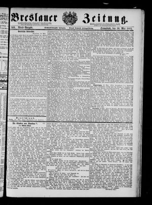 Breslauer Zeitung vom 30.05.1885