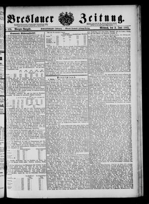 Breslauer Zeitung on Jun 3, 1885