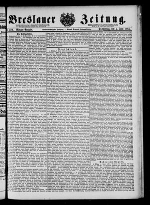 Breslauer Zeitung on Jun 4, 1885