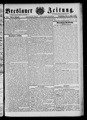 Breslauer Zeitung on Jun 4, 1885