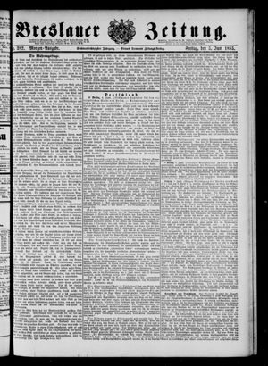 Breslauer Zeitung vom 05.06.1885