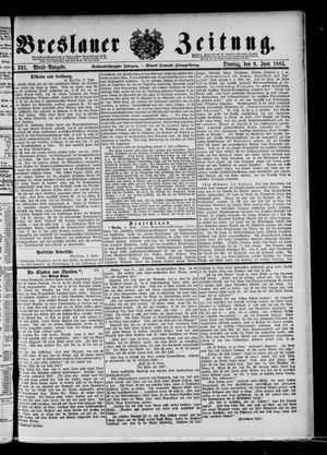 Breslauer Zeitung vom 09.06.1885