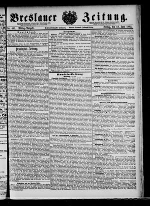 Breslauer Zeitung vom 12.06.1885