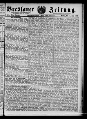 Breslauer Zeitung on Jun 15, 1885