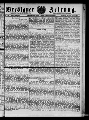 Breslauer Zeitung vom 22.06.1885