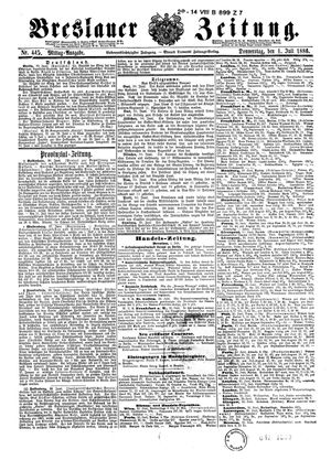 Breslauer Zeitung vom 01.07.1886