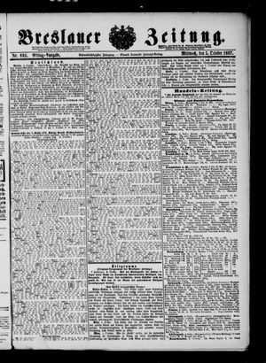 Breslauer Zeitung vom 05.10.1887