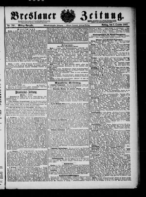 Breslauer Zeitung vom 07.10.1887