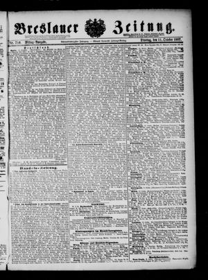 Breslauer Zeitung vom 11.10.1887