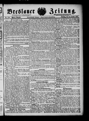 Breslauer Zeitung vom 18.10.1887