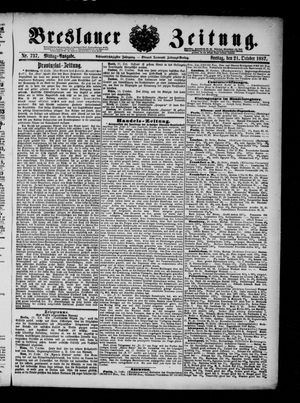 Breslauer Zeitung vom 21.10.1887