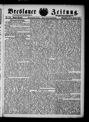 Breslauer Zeitung vom 22.10.1887