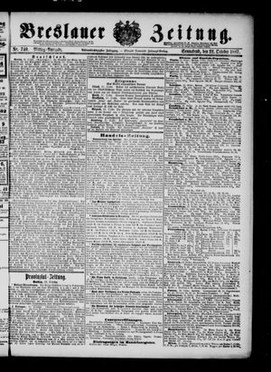 Breslauer Zeitung vom 22.10.1887