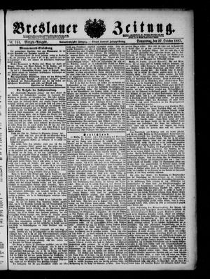 Breslauer Zeitung vom 27.10.1887