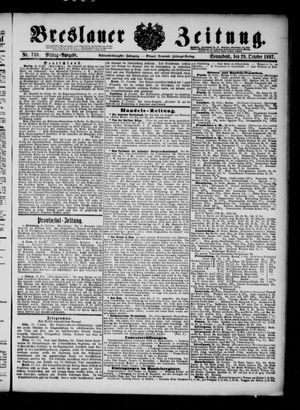 Breslauer Zeitung vom 29.10.1887