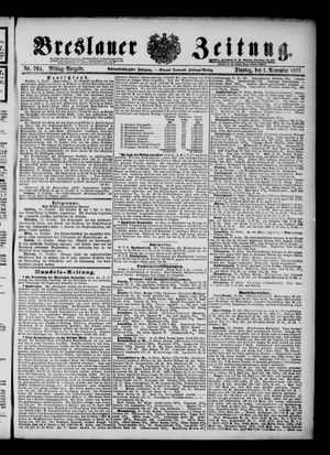Breslauer Zeitung vom 01.11.1887