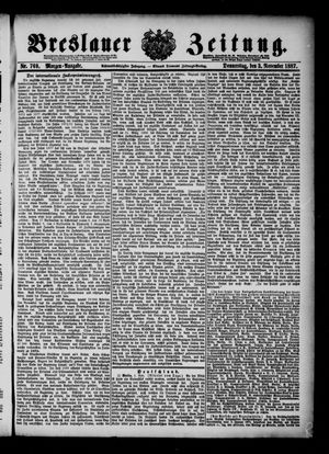 Breslauer Zeitung vom 03.11.1887