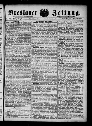 Breslauer Zeitung on Nov 5, 1887