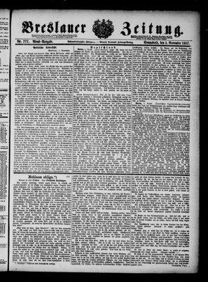 Breslauer Zeitung on Nov 5, 1887