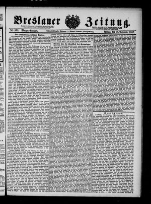 Breslauer Zeitung vom 18.11.1887