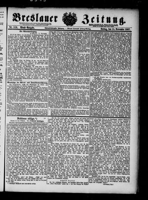 Breslauer Zeitung vom 18.11.1887