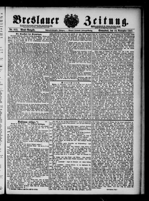 Breslauer Zeitung vom 19.11.1887
