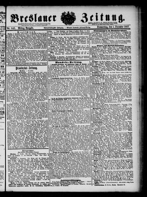 Breslauer Zeitung vom 01.12.1887
