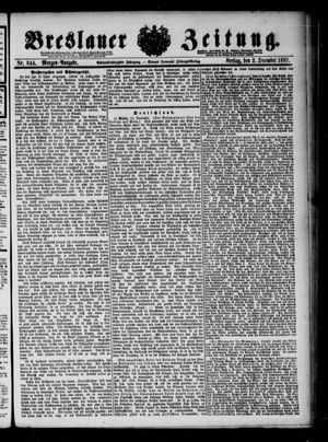 Breslauer Zeitung vom 02.12.1887