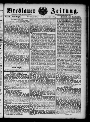 Breslauer Zeitung vom 03.12.1887