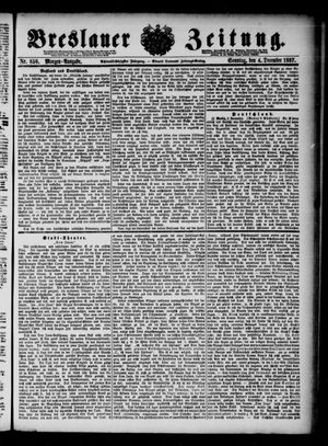 Breslauer Zeitung vom 04.12.1887
