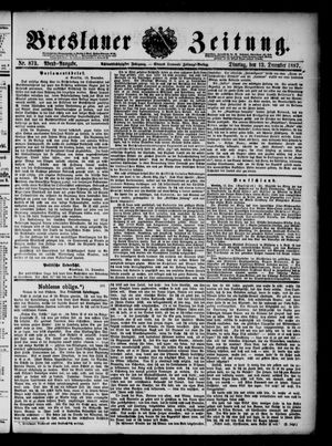 Breslauer Zeitung vom 13.12.1887