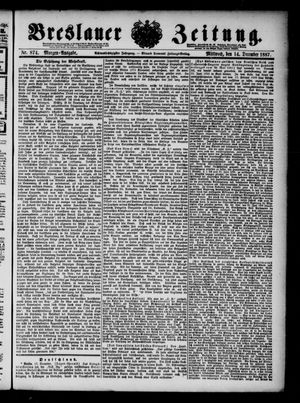 Breslauer Zeitung vom 14.12.1887
