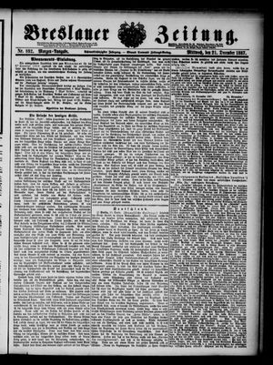 Breslauer Zeitung vom 21.12.1887