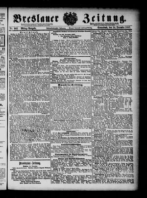 Breslauer Zeitung vom 24.12.1887