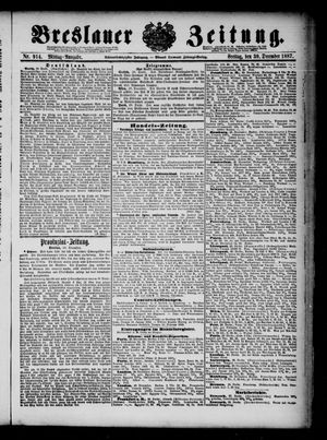 Breslauer Zeitung vom 30.12.1887