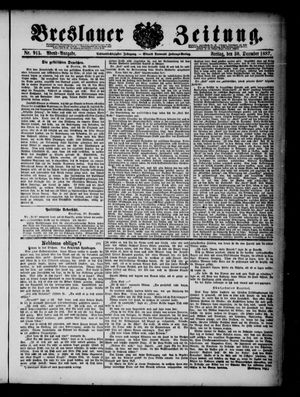 Breslauer Zeitung vom 30.12.1887