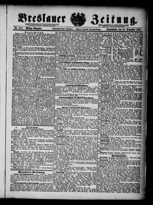 Breslauer Zeitung vom 31.12.1887