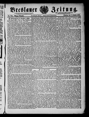 Breslauer Zeitung vom 07.10.1890