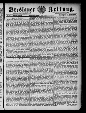 Breslauer Zeitung vom 12.10.1890