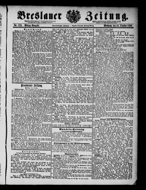 Breslauer Zeitung vom 15.10.1890