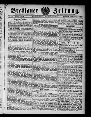 Breslauer Zeitung vom 18.10.1890