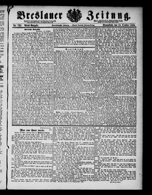 Breslauer Zeitung vom 18.10.1890